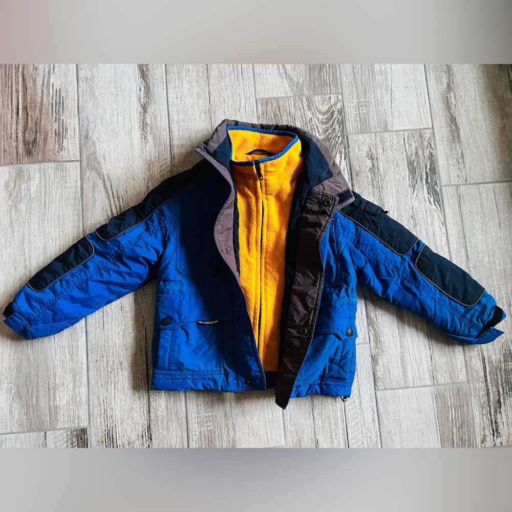 Protection System/Performance Outerwear Winter Boy's Multicolor Zip Up Jacket 3T